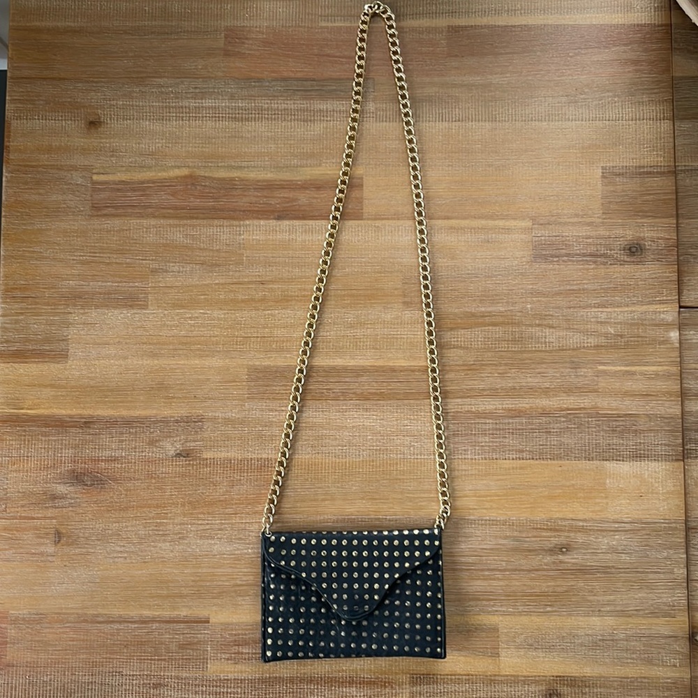 Leather envelope bag